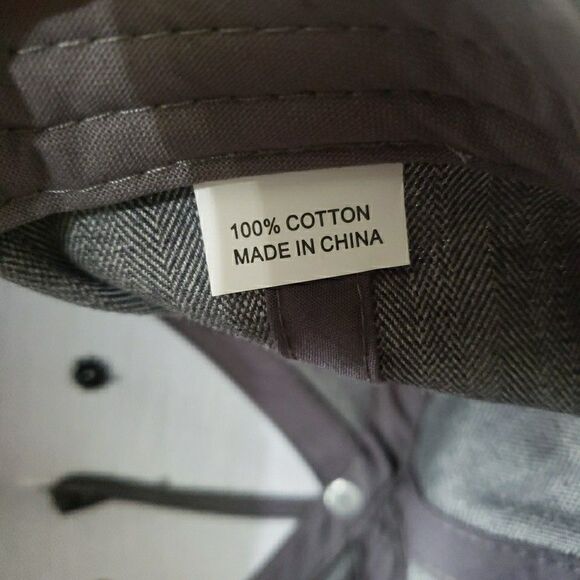 NWOT Peterbilt Trucker Hat Embroidered Snapback Adjustable Gray Brown - Picture 8 of 8